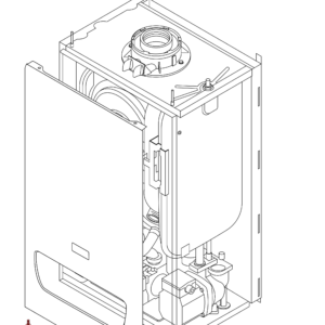 7683792 - BAXI - 600 Range - 624 - Kit Case Screws